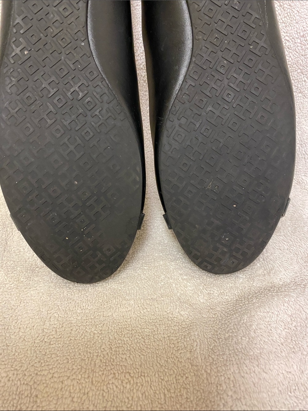 Tory Burch Mini Miller Leather Ballet Flats - Picture 9 of 11